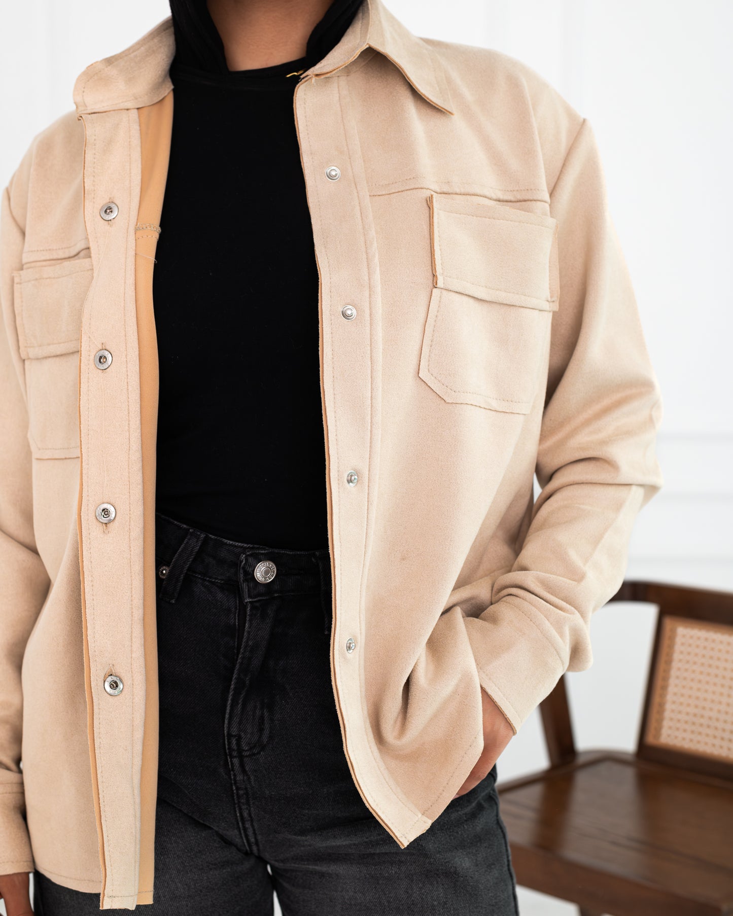 jacket suede